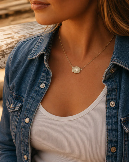 Mini Belt Buckle Necklace