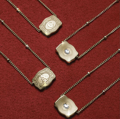 Mini Belt Buckle Necklace
