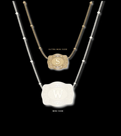 Mini Belt Buckle Necklace